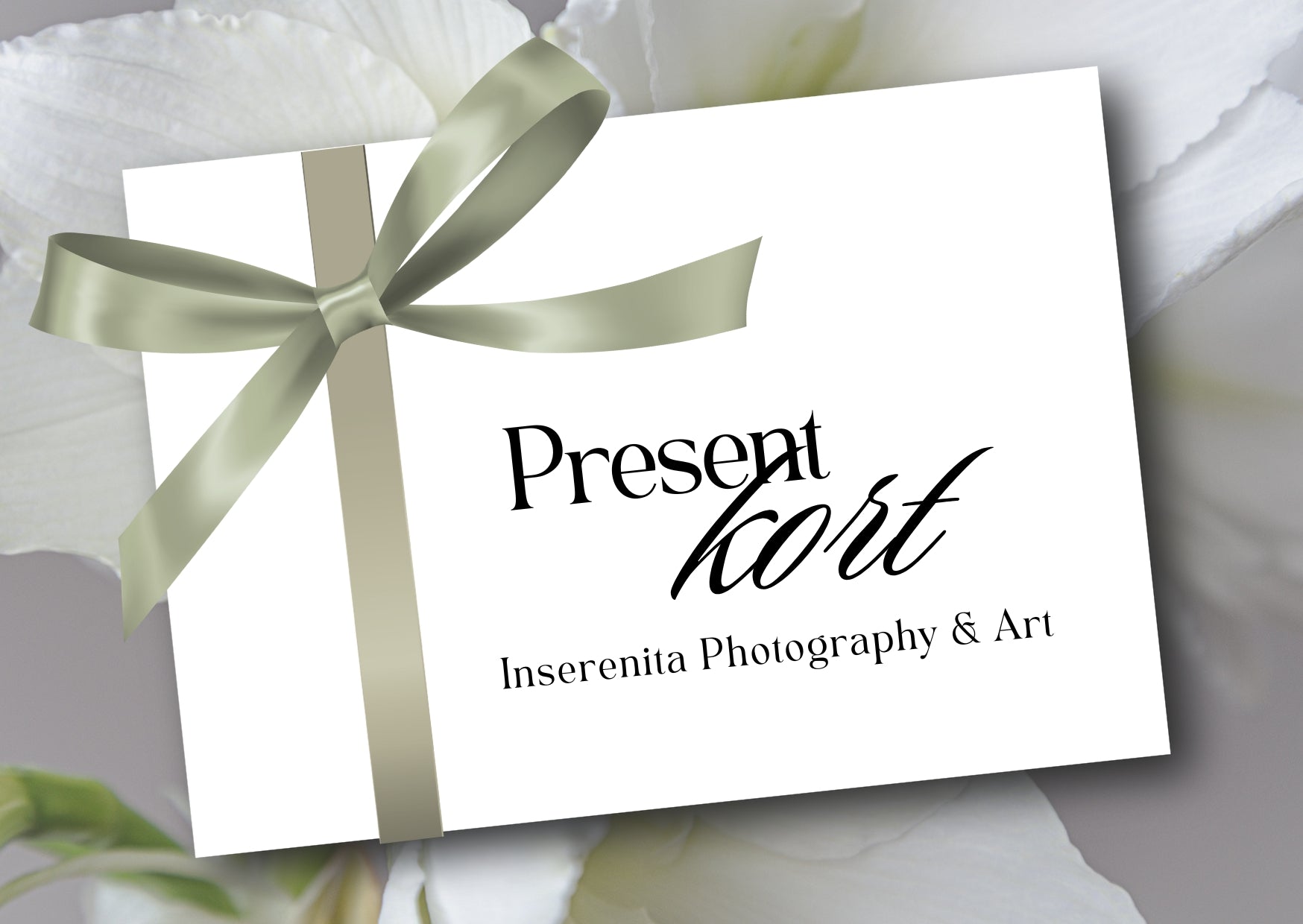 Presentkort fotokonst