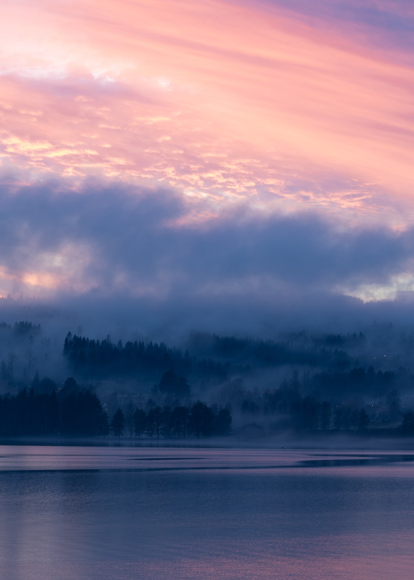 Solnedgång över Västanvik